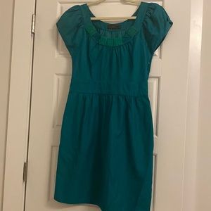The Limited teal dress
